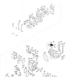 Makita MR003GZ01 spare parts