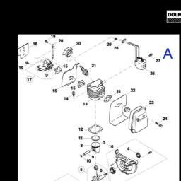 Makita MS220 spare parts