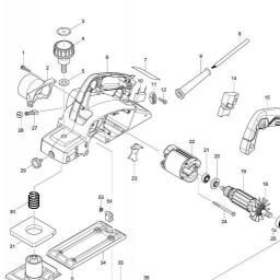 Makita MT191 spare parts