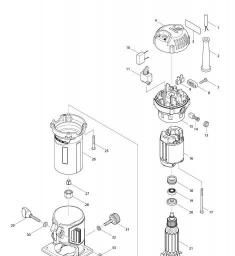 Makita MT372 spare parts