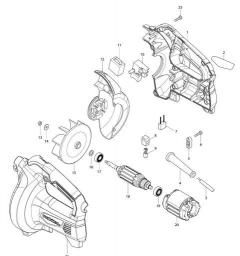 Makita MT401 spare parts