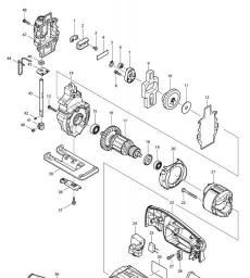 Makita MT430 spare parts