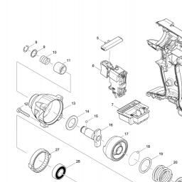 Makita MT690 spare parts
