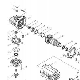 Makita MT903 spare parts