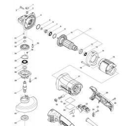 Makita MT904 spare parts