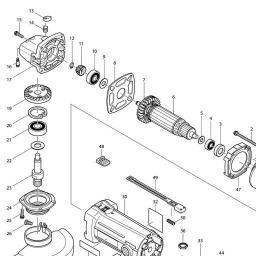 Makita MT952 spare parts