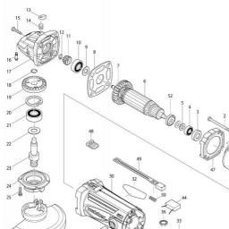 Makita MT962 spare parts