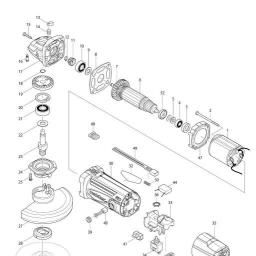 Makita MT963 spare parts