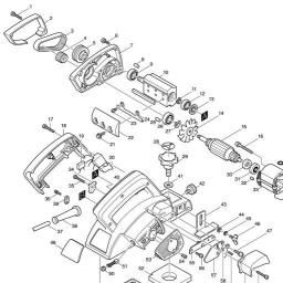 Makita N1923B spare parts