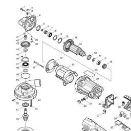 Makita PC5000 spare parts