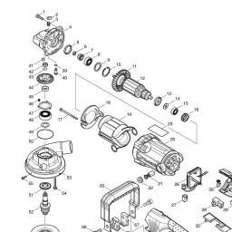 Makita PC5001 spare parts