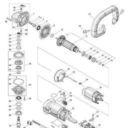 Makita PC5010C spare parts
