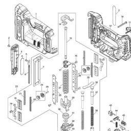 Makita PT001G spare parts