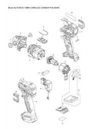 Makita PV301D spare parts