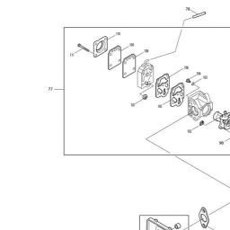 Makita RBC250 spare parts