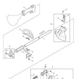 Makita RBC256 spare parts