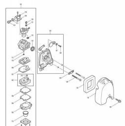 Makita RBC280 spare parts