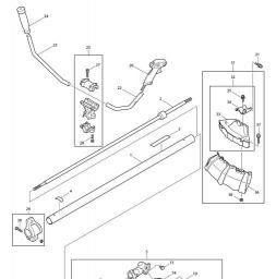 Makita RBC280E spare parts