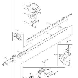 Makita RBC321 spare parts