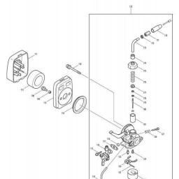 Makita RBC410 spare parts