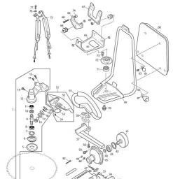 Makita RBK350 spare parts