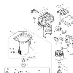 Makita RT001G spare parts