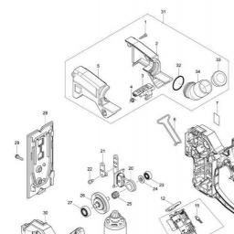 Makita SD100D spare parts