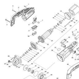 Makita SG1251 spare parts