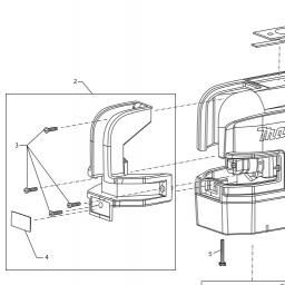 Makita SK106D spare parts