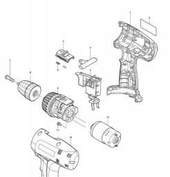 Makita SMB600 spare parts