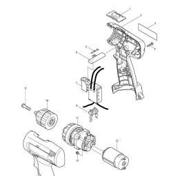 Makita SMB601 spare parts