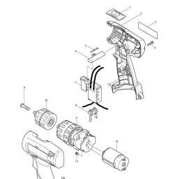 Makita SMB800 spare parts