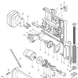 Makita T422D spare parts