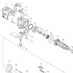 Makita TM3010C spare parts