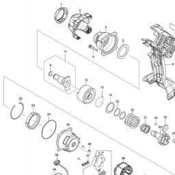 Makita TW004G spare parts