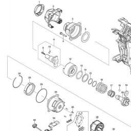 Makita TW005G spare parts