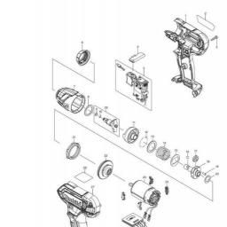 Makita TW060 spare parts