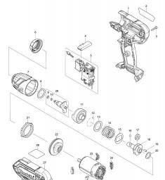 Makita TW060DZ spare parts
