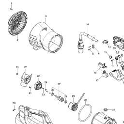 Makita UB001C spare parts