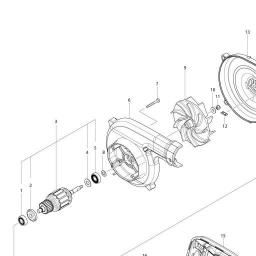 Makita UB1103 spare parts