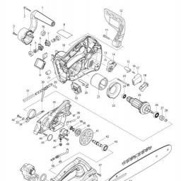 Makita UC300D spare parts