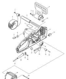 Makita UC3020A spare parts