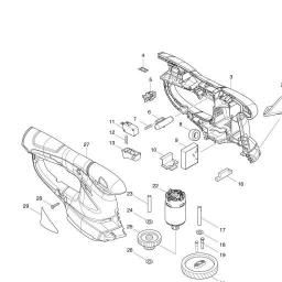 Makita UH200 spare parts
