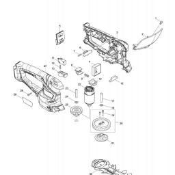 Makita UH201D spare parts