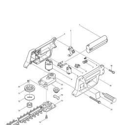 Makita UH3000D spare parts