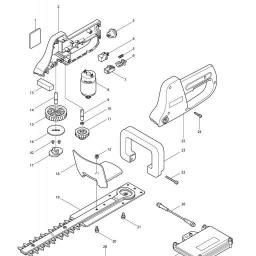 Makita UH302D spare parts