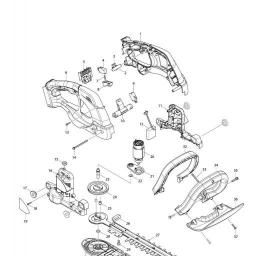Makita UH520D spare parts