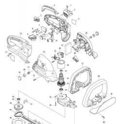 Makita UH650D spare parts