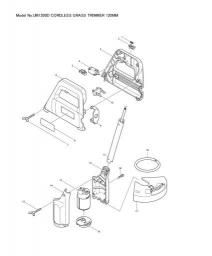 Makita UM1200D spare parts