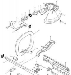 Makita UM1691D spare parts